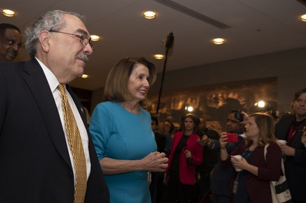 House Democratic Leader Nancy Pelosi and Rep. GK Butterfield, Washington, District of Columbia, United States - 28 Nov 2018
