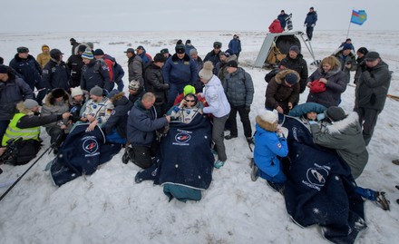 Expedition 57 Soyuz MS-09 Landing in Kazakhstan, Zhezkazgan - 20 Dec 2018
