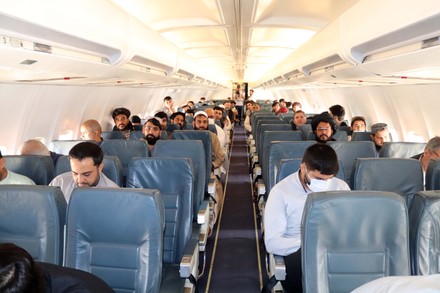 Passengers Aboard Ariana Afghan Airlines Domestic Editorial Stock Photo ...