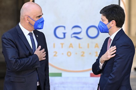 G20 Ministerial Health Meeting, Rome, Italy - 05 Sep 2021
