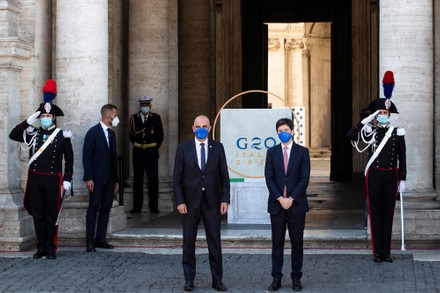 G20 Health Ministers' Meeting, arrivals, Rome, Italy - 05 Sep 2021
