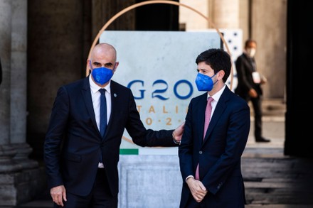G20 Health Ministers' Meeting, arrivals, Rome, Italy - 05 Sep 2021