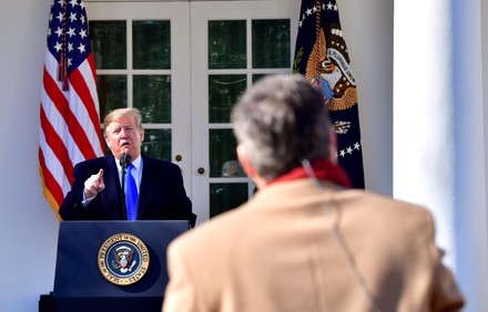President Donald J. Trump Delivers Remarks on National Security on the Southern Border, Washington, District of Columbia, United States - 15 Feb 2019