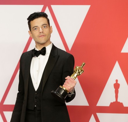 Rami Malek Winner Best Actor Leading Editorial Stock Photo - Stock ...