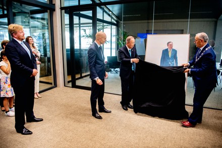 King Willem-Alexander at the opening of the Floating Office, Rotterdam, Netherlands - 06 Sep 2021