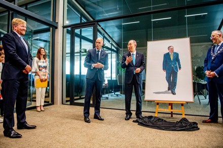 King Willem-Alexander at the opening of the Floating Office, Rotterdam, Netherlands - 06 Sep 2021