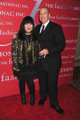 Anna Sui with Glen Senk