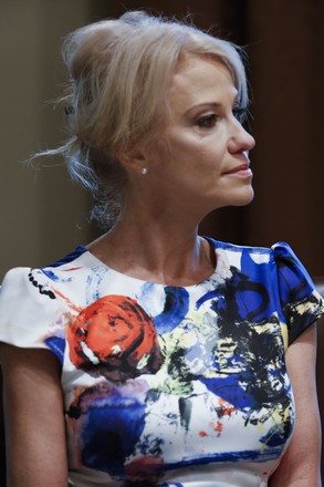 Counselor President Kellyanne Conway Listens During Editorial Stock ...