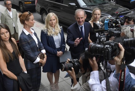 Billionaire Jeffrey Epstein Accusers appear in court in New York, United States - 27 Aug 2019