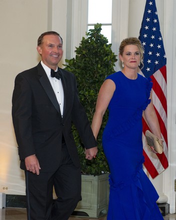 Morrison State Dinner Guest Arrival, Washington, District of Columbia, United States - 20 Sep 2019