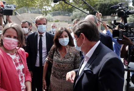 Anne Hidalgo in Montpellier for PS parliamentary day, France - 07 Sep 2021