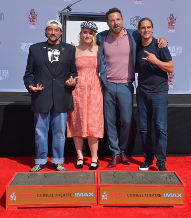 Kevin Smith Jason Mewes Handprint Ceremony, Los Angeles, California, United States - 14 Oct 2019