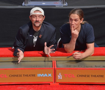 Kevin Smith Jason Mewes Handprint Ceremony, Los Angeles, California, United States - 14 Oct 2019