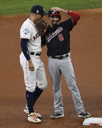 Washington Nationals Anthony Rendon Talks Houston Editorial Stock Photo