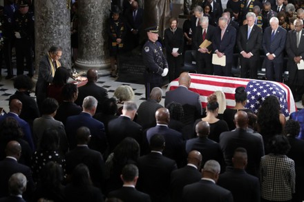 Rep. Elijah Cummings Lies In State At U.S. Capitol, Washington, District of Columbia, United States - 24 Oct 2019