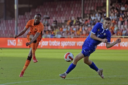 Joshua Zirkzee Netherlands U21 During European Editorial Stock Photo ...