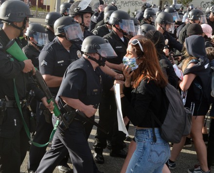 Fourth Night of Looting, Vandalism Mark Day of Protest in L.A, Los ...