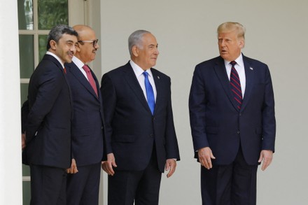 President Trump hosts Israel and the UAE for the Abraham Accords Signing in Washington, DC, District of Columbia, United States - 15 Sep 2020