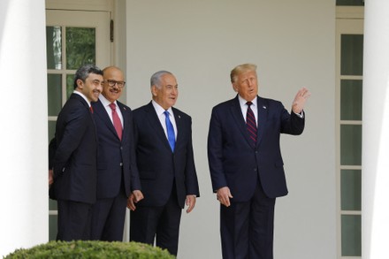 President Trump hosts Israel and the UAE for the Abraham Accords Signing in Washington, DC, District of Columbia, United States - 15 Sep 2020