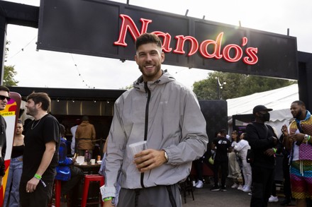 Backstage with Nando's at Wireless Festival 2021, Day 1, Crystal Palace Park, London, UK - 10 Sep 2021