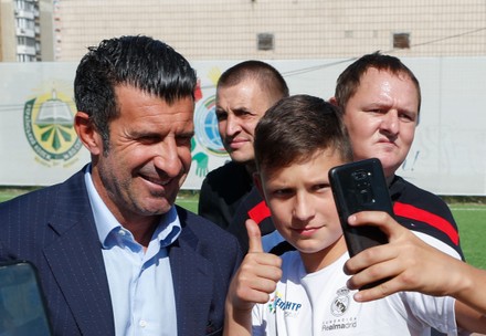 Opening ceremony of the Real Madrid Foundation soccer school in the Kiev, Ukraine - 10 Sep 2021