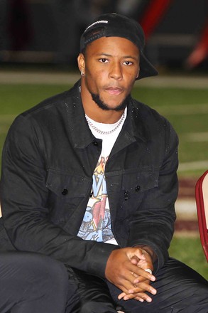 Tonya Johnson Saquon Barkley Alibay Barkley Editorial Stock Photo