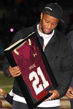 Tonya Johnson Saquon Barkley Alibay Barkley Editorial Stock Photo