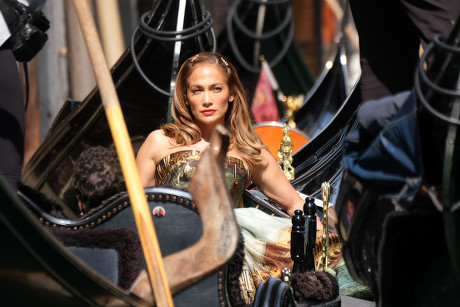 Jennifer Lopez Seen Dolce Gabbana Strapless Editorial Stock Photo ...