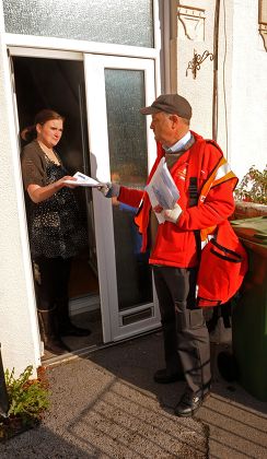 Royal Mail refuses to post family's letters through letterbox after 'attack' by pet cat, Portsmouth, Hampshire, Britain - 01 Nov 2010