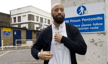 Muslim Cleric Abu Izzadeen Leaves Pentonville Prison, London, Britain - 28 Oct 2010