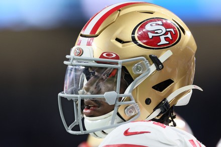 San Francisco 49ers Helmet During Nfl Editorial Stock Photo