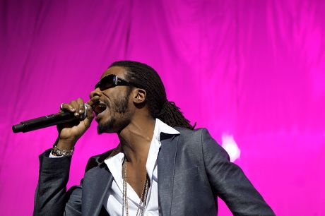Gyptian in concert at the O2 Arena, London, Britain- 02 Nov 2010