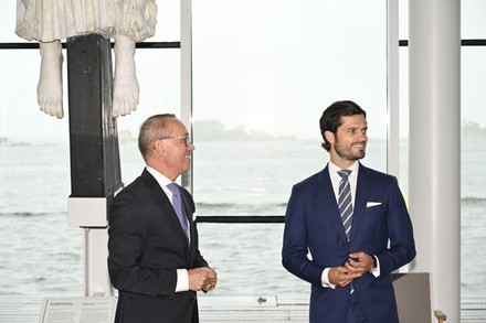 Swedens Prince Carl Philip Gets Tour Editorial Stock Photo - Stock