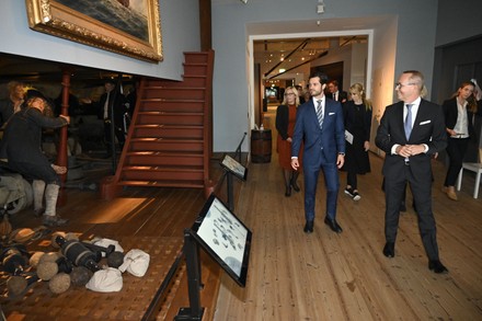 Swedens Prince Carl Philip Gets Tour Editorial Stock Photo - Stock