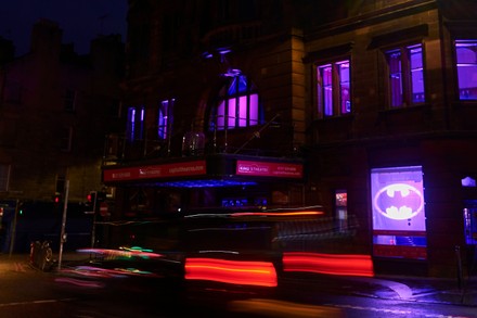 Capital Theatres Honours Andy Gray by Lighting Up the KingÕs Theatre on what would have been his 62nd Birthday, King's Theatre, Edinburgh, GBR - 13 Sep 2021