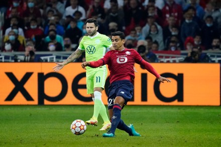Lille v Wolfsburg, UEFA Champions League, Group G, Football, Stade Pierre Mauroy, Lille, France - 14 Sep 2021