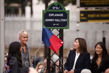 Tribute to Johnny Hallyday in Paris, France - 14 Sep 2021