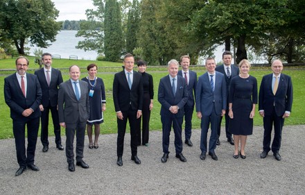 Foreign ministers of Nordic, Baltic and Eastern European countries meet in Finland, Helsinki - 14 Sep 2021