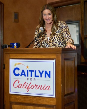 Caitlyn Jenner Election Night Concession Party at The Westlake Village Inn, Tasting Room, Westlake Village, Los Angeles, California, USA - 14 Sep 2021