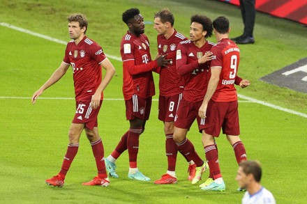 Bayern Munich v Hertha Bsc Berlin, Bundesliga football match, Allianz Arena, Munich, Germany - 28 Aug 2021