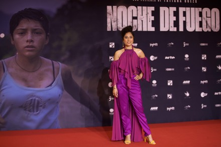 Actress Mayra Batalla Poses Photos During Editorial Stock Photo - Stock