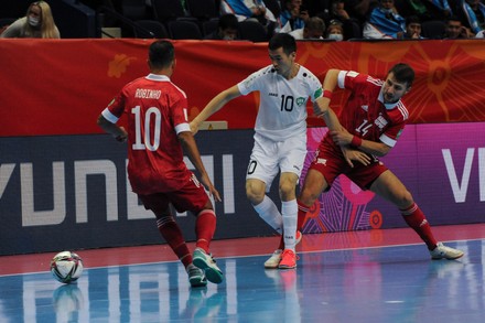 Uzbekistan v Russia, FIFA Futsal World Cup 2021 Group B, Futsal, Vilnius Arena, Vilnius, Lithuania - 15 Sep 2021