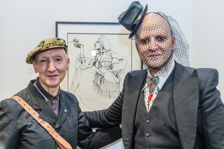 Drawing on Style Exhibition by Gray MCA., Bond Street, London, UK - 15 Sep 2021