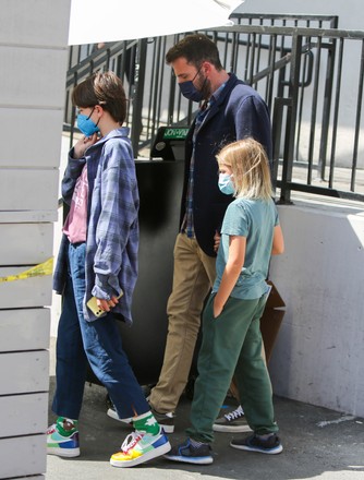 Ben Affleck Seen His Children Violet Editorial Stock Photo - Stock ...