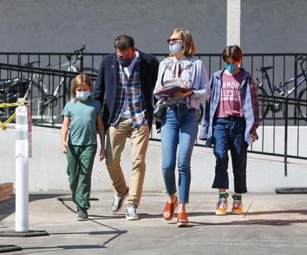 Ben Affleck and kids out and about, Los Angeles, California, USA - 16 Sep 2021