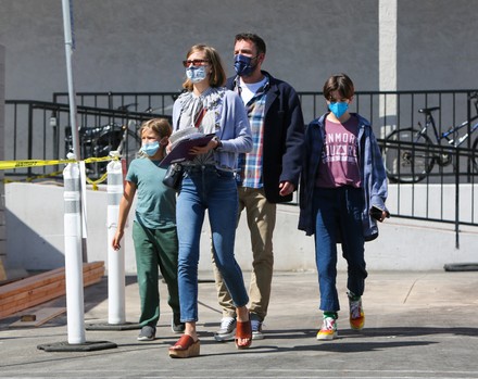 Ben Affleck and kids out and about, Los Angeles, California, USA - 16 Sep 2021