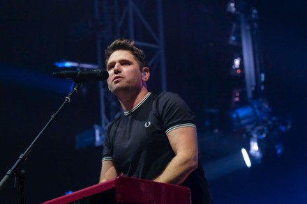 Scouting for Girls pop band perform at the Isle of Wight Festival, Newport, UK - 16 Sep 2021