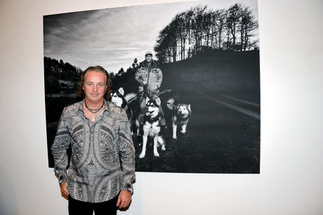 Adrian Houston's 'Amazing Partnerships' exhibition of stars with their dogs, London, Britain - 4 Nov 2010
