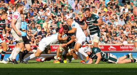 Leicester Tigers v Exeter Chiefs, Gallagher Premiership, Rugby Union, Welford Road, Leicester, UK - 18 Sep 2021