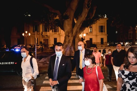 Minister of Foreign Affairs Luigi Di Maio in Reggio Calabria for ...